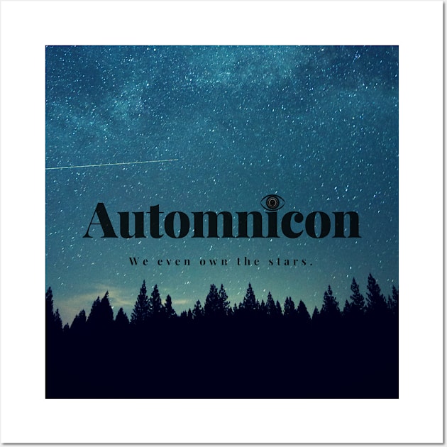 Automnicon. We Even Own the Stars Wall Art by Battle Bird Productions